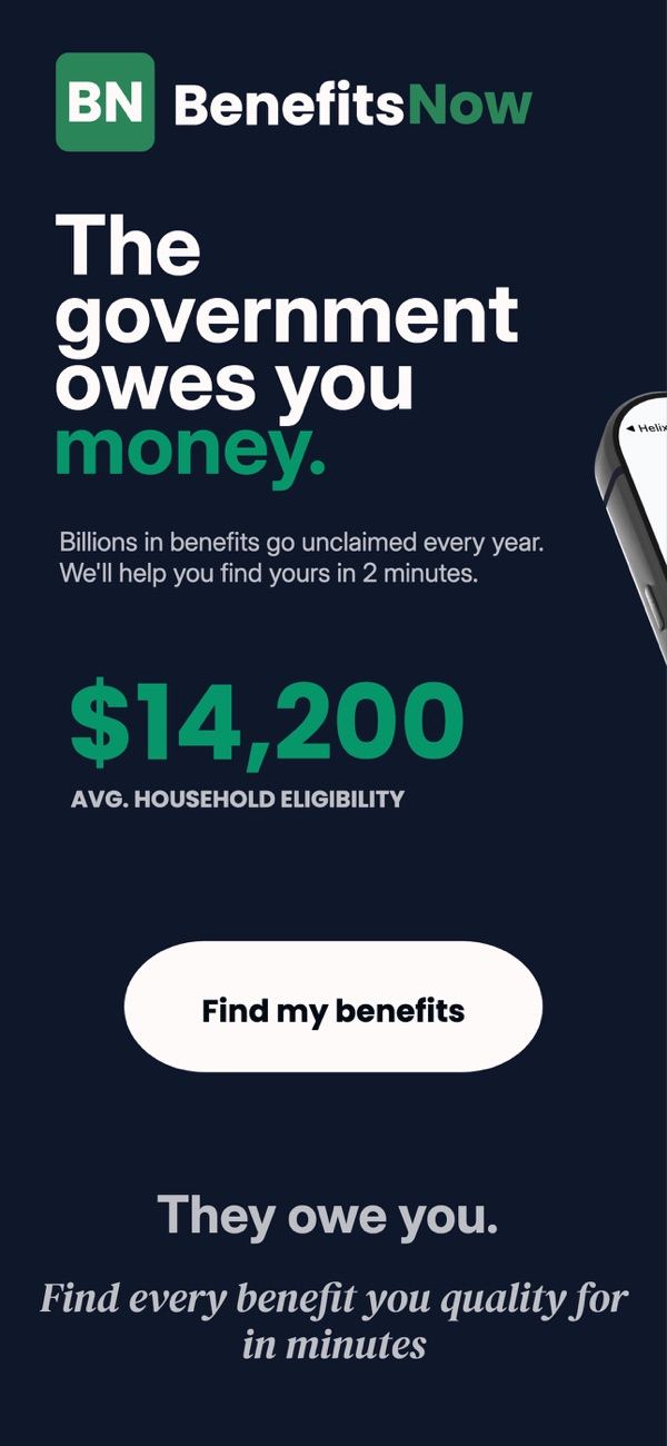 BenefitsNow app screen